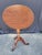19th Century American Cherry Candle Stand Table Refurbished For Sale - Image 4 of 18