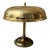 Vintage Brass Dome Table Lamp For Sale