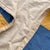 Vintage 1940s Streak of Lightning Cotton Quilt - Blue and Yellow Staircase Geometric Stepped Pattern - 77" X 57" For Sale - Image 16 of 18