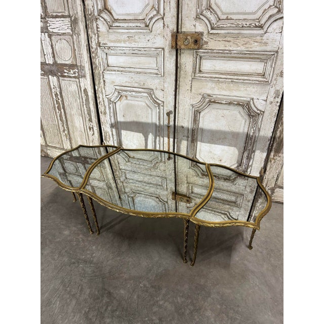 French Bronze Coffee Table from Maison Bagues, 1950s For Sale - Image 12 of 17