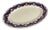 Antique Oval Babylone Platter from Badonviller, 1900s For Sale