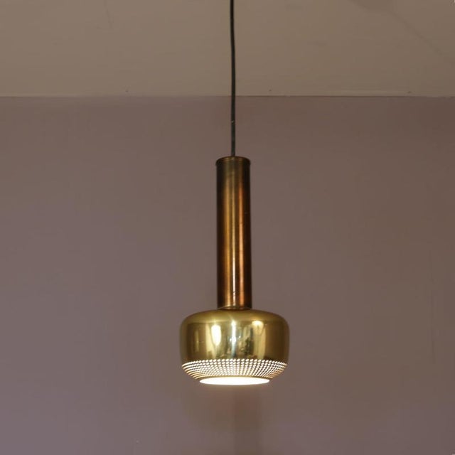 Vl56″ Lamp in Brass by Vilhelm Lauritzen for Louis Poulsen, Denmark, 1950s For Sale - Image 17 of 18