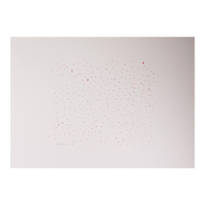 1994 Abstract Serigraph Print by Chiyu Uemae