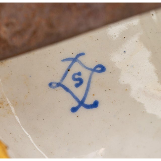 Ceramic Sevres Blue Ground Baluster Vase and Cover For Sale - Image 7 of 8