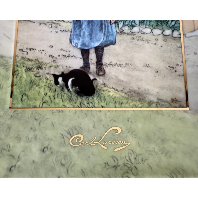 Artis Orbis Porcelain Plate by Carl Larsson for Goebel, 1989 For Sale - Image 6 of 9