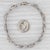 White 15.62ctw Multicolor Sapphire Diamond Tennis Bracelet 18k White Gold 6.75" For Sale - Image 8 of 10
