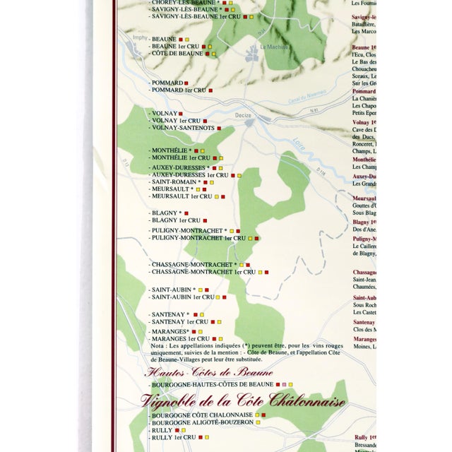 1996 French Wine Poster - Bourgogne Découverte (Discover Burgundy) For Sale - Image 4 of 5