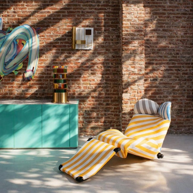 Wink 111 Chaise Lounge by Toshiyuki Kita for Cassina, 1980s For Sale - Image 13 of 14