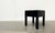 Postmodern side table with pull-out drawer and granite tabletop by Interlübke. Design possibly by Peter Maly. An elegant...