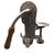 This antique-inspired table clamp Champion 1897 wine opener features intricate vine engravings and a sturdy clamp mount....