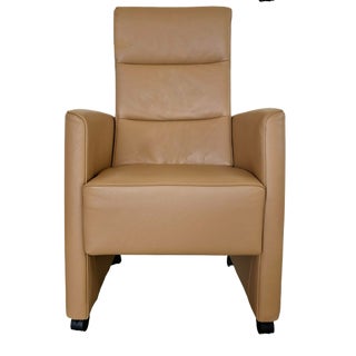 Vintage Armchair in Leather For Sale