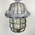 Large Industrial Cast Aluminum Cage Pendant Light, 1970s For Sale - Image 4 of 18