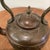 Victorian Antique Victorian Copper Large Kettle With Brass/Silver Patchwork and Gooseneck For Sale - Image 3 of 12