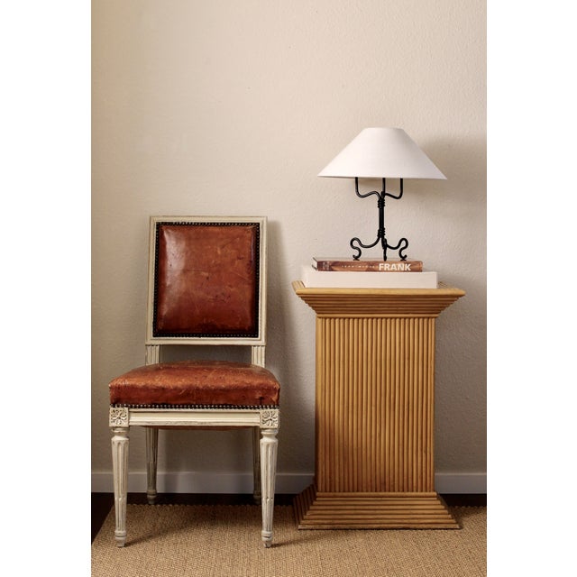 Bamboo and Rattan Column Pedestals by Cristina Celestino, 1960s, Set of 2 For Sale - Image 18 of 18