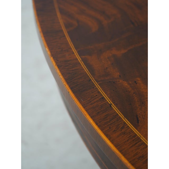 Kindel Winterthur Round Inlaid Coffee Table For Sale - Image 10 of 14