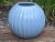 Postmodern Royal Haeger Blue Ceramic Orb Vase For Sale - Image 10 of 12