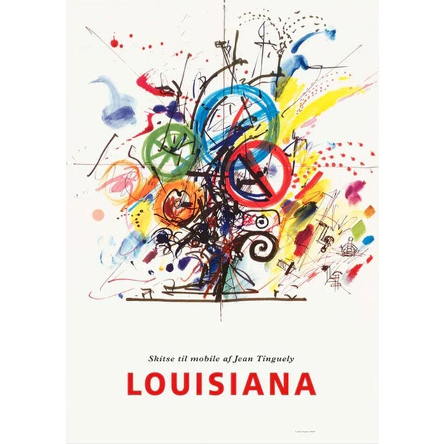 Jean Tinguely The End of the World Exhibition Poster Dimensions: 23,3 x 33,1 in / 59.4 x 84.1 cm Sold unframed