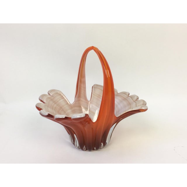 Vintage Murano Art Glass Basket Chairish