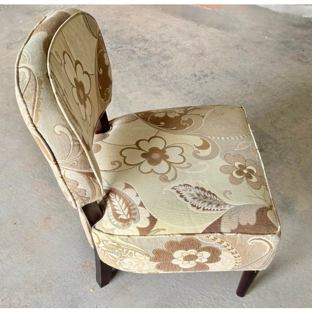 Raymour and Flanigan “Lilly” Slipper Chair For Sale - Image 6 of 12