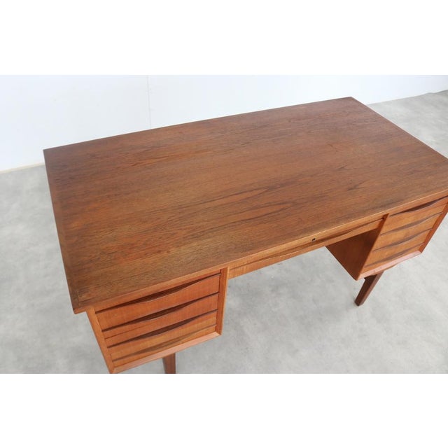 Vintage Danish Desk in Teak, 1960s For Sale - Image 4 of 10