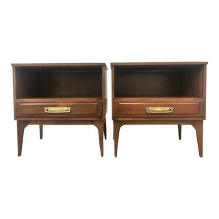 Mid-Century Modern Nightstands by Century Furniture - Set of 2 For Sale