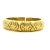 A beautifully sculpted Italian 18K gold bracelet from the late 1970s, inspired by the celebrated Tobogas designs that...