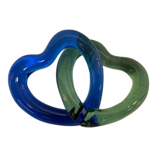 Baccarat Linking Hearts + Box For Sale