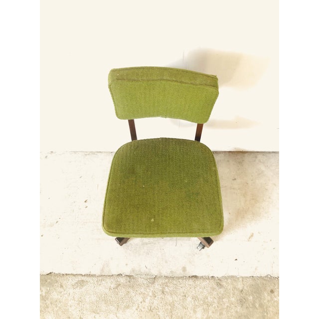Olive green desk chair clearance