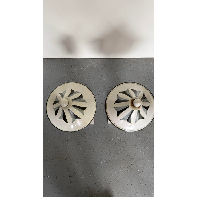 Mid 18th Century Antique Large Italian Apothecary Lidded Urn Set For Sale - Image 5 of 8