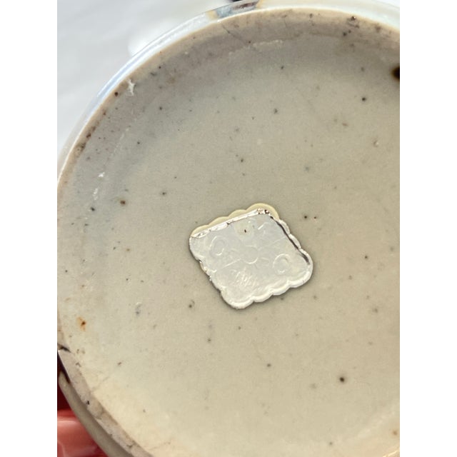 Wood Mid 20th Century Rattan Handle Otagiri Japanese Teapot and Cups Set of 4 For Sale - Image 7 of 9