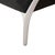 Black 1600 Two-Seater Sofa in Black Fabric from Rolf Benz For Sale - Image 8 of 15
