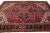 Vintage Handmade Heriz Red Medallion Wool Rug 7'10" X 11'3" For Sale - Image 4 of 10