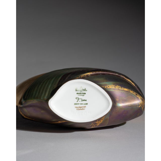 Porcelain Vases by Johan Van Loon and Helmut Drexler for Rosenthal, 1993, Set of 2 For Sale - Image 9 of 15