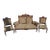 Late 19th Century Eastlake Settee and Two Matching Chairs For Sale