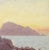 Traditional L. Bourlier, Vintage French Watercolor - Edge of the Riviera For Sale - Image 3 of 5