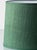 Ceramic Mid-20th Century Spanish Revival Green Ceramic Table Lamp with Silk Shade, 1970s For Sale - Image 7 of 18