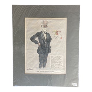 Late 19th Century "Mr. Punches Personalities: Mr. George Bernard Shaw" Figurative Print For Sale