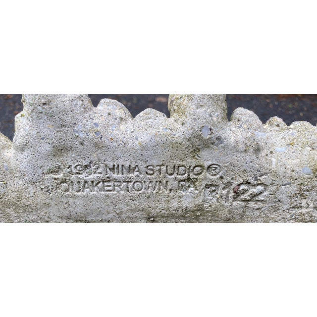 1982 Nina Studios Quakertown, PA Concrete Planter Chairish