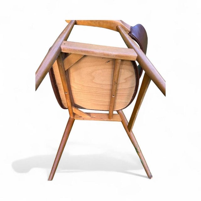 Vintage Danish Model GM11 Armchair in Teak by Erik Kirkegaard, 1960 For Sale - Image 11 of 12