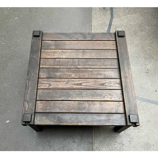 Wood Mid-Century Modern Farmer Series Side Table Set by Gerd Lange for Bofinger, 1960s For Sale - Image 7 of 18