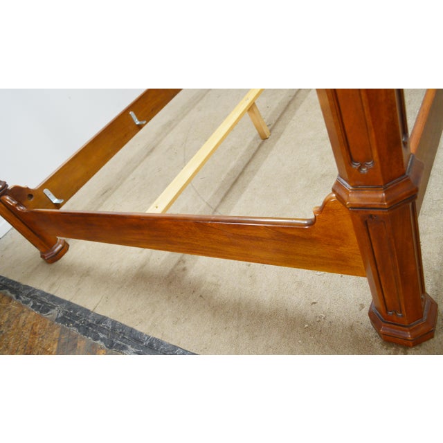 Brown Henredon Natchez King Bed For Sale - Image 8 of 10