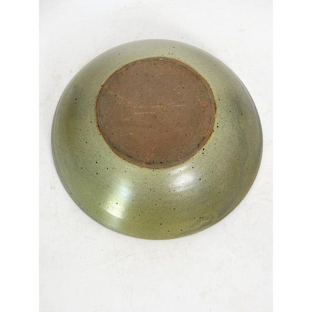 Gold Glazed Ceramic Vide-Poche, France, 1940s For Sale - Image 8 of 14