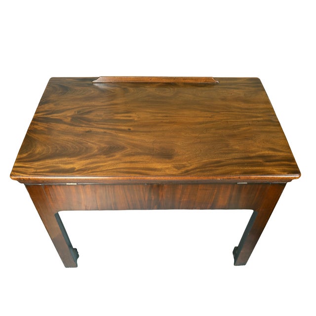 Brown Exceptional George III Mahogany Architects Table For Sale - Image 8 of 11