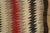 American 1930s Multicolor Stripe Antique American Navajo Eye Dazzler Rug '1" X 4'7" Flatweave Wool Carpet For Sale - Image 3 of 6
