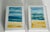 Abstract Dyptich Sunny Isles Beach in Acrylic Frame For Sale - Image 4 of 6