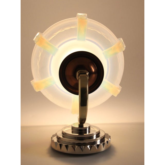 French Art Deco Wall Light attributed to Henri Petitot for Atelier Petitot, 1930s For Sale - Image 10 of 16