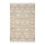 Angela Rose x Loloi Rivers Natural / Ivory 18" x 18" Sample Rug For Sale