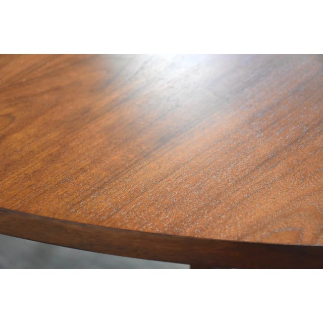 Wood Paul McCobb for Calvin Walnut Dining Table For Sale - Image 7 of 8