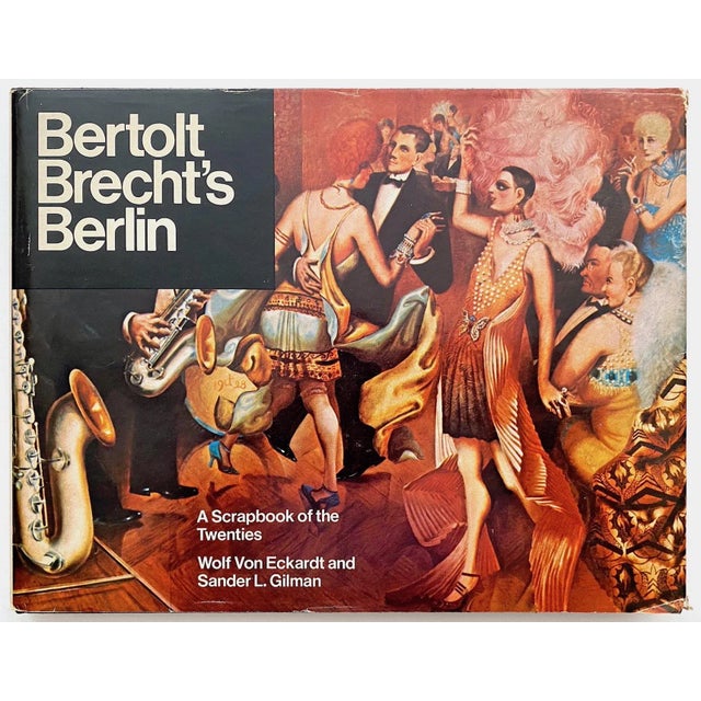 " Bertolt Brecht's Berlin : A Scrapbook of the Twenties " Vintage 1975 1st Edition Cultural Arts Hardcover Book For Sale - Image 13 of 13
