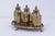 Mottahedeh 1980s Mottahedeh Winterthur Brass Inkwell Standish Set W. Candle Holder For Sale - Image 4 of 13